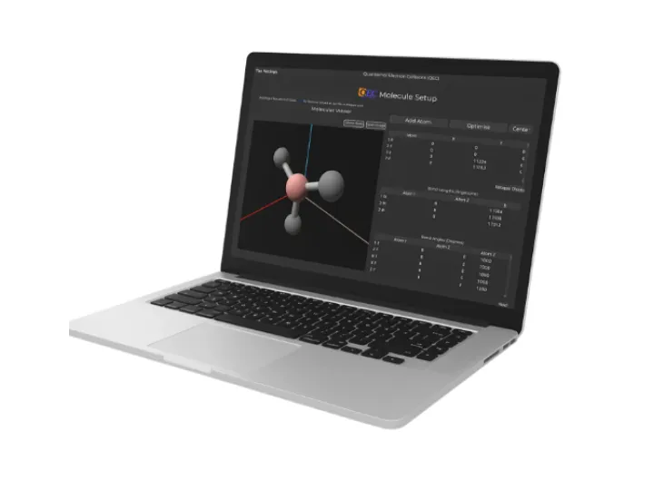 Quintemol software on computer
