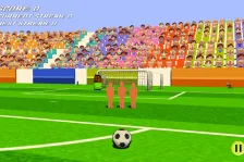 Screenshot of MotionInput Football Practice game
