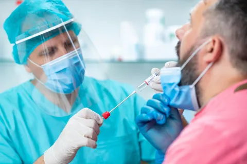covid-19 swab testing 