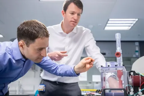 Echopoint team with their technology