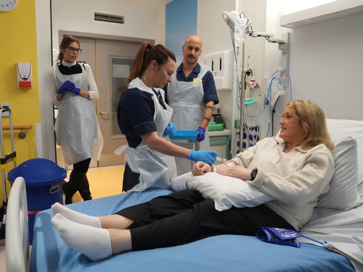 Lupus patient Katie Tinkler receives CAR T-cell therapy at UCLH